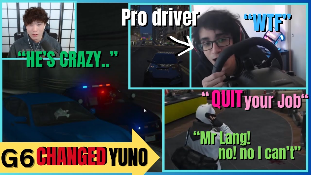 YUNO SYKK QUIT HACKING for G6.. He LEFT MR LANG... GTA 5 Nopixel 4.0
