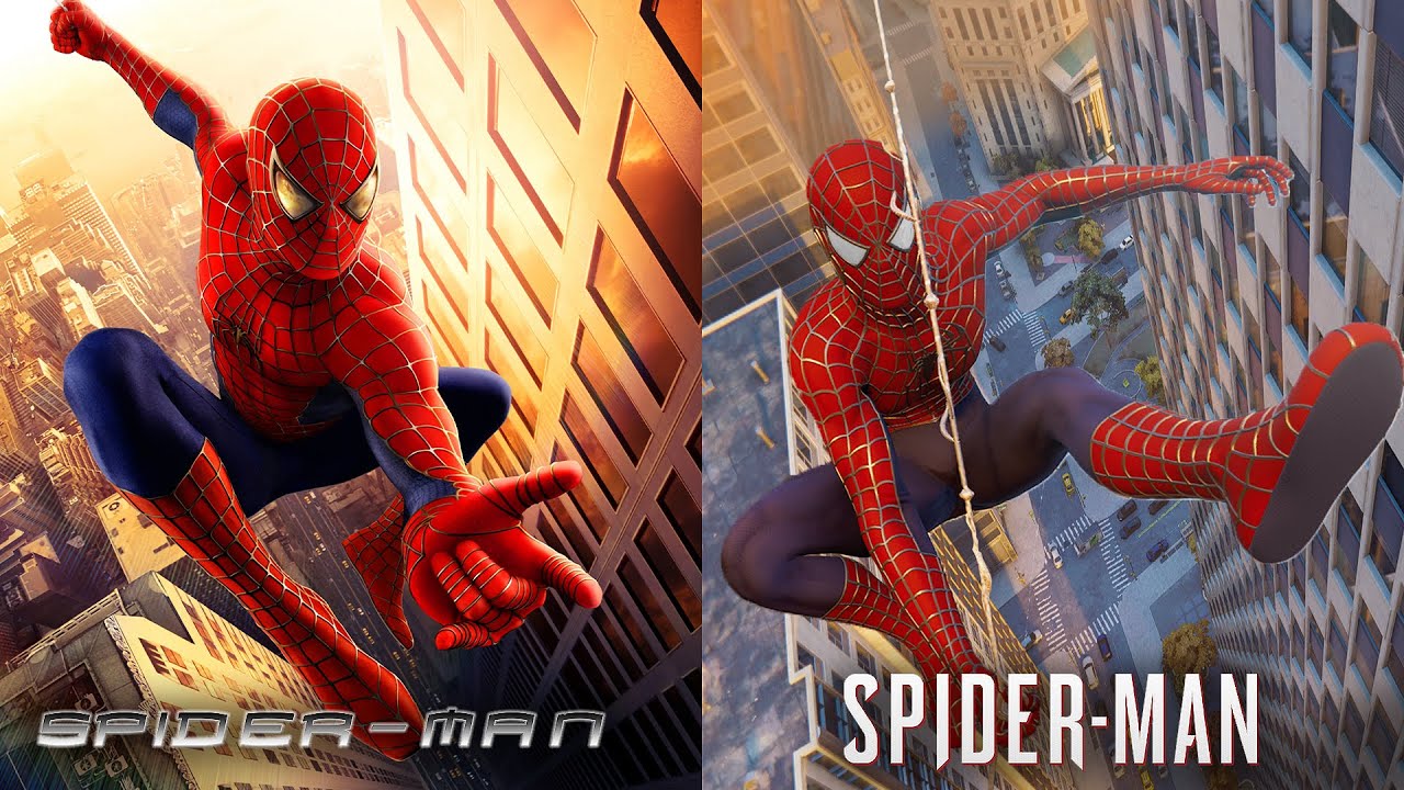 Recreating Raimi Spider-Man Posters in Spider-Man PS4 (Photo Mode)