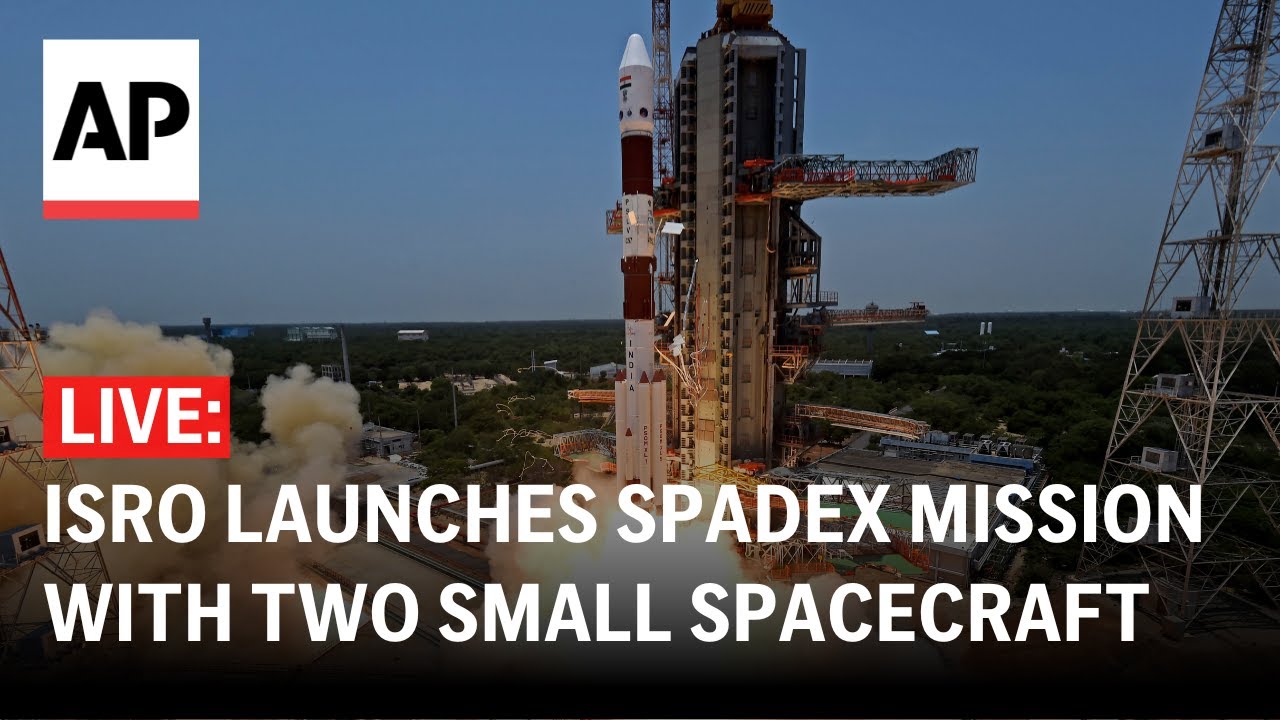 LIVE: ISRO launches SpaDeX mission with two small spacecraft