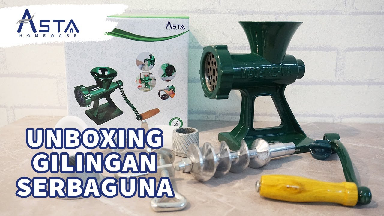 Unboxing & Review Produk Terbaru Asta Gilingan Serbaguna (Multi Use Mincer)