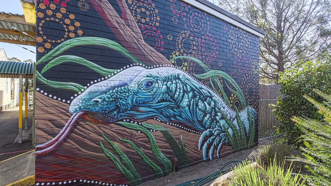 Birrong Public School - Collaboration mural