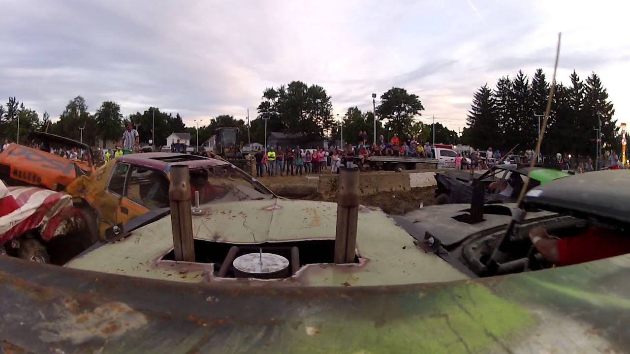 Marion County Demolition Derby, in Car With Jacob Gilliam