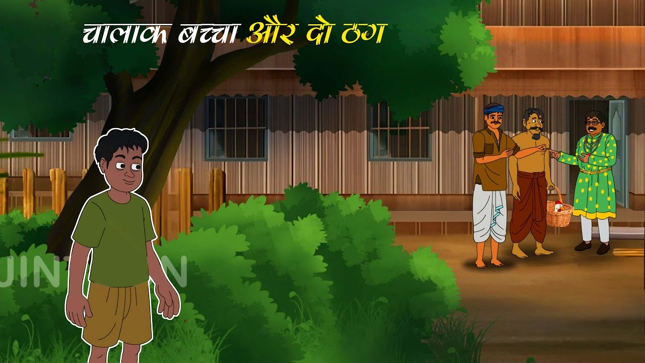 चालाक बच्चा और दो ठग Part-2 | Hindi Funny Story in 4K | Moral Story | Jinntoon