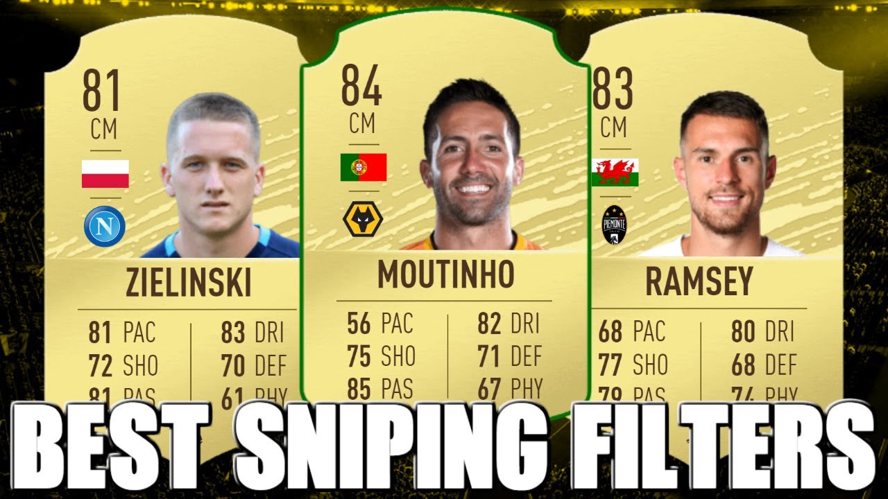 BEST SNIPING FILTERS | FIFA 20!!