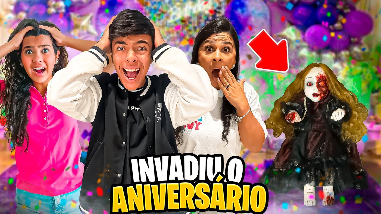 FUI NO ANIVERSÁRIO DA LORENA E A BONECA ME SEGUIU! *ela quer estragar tudo😬