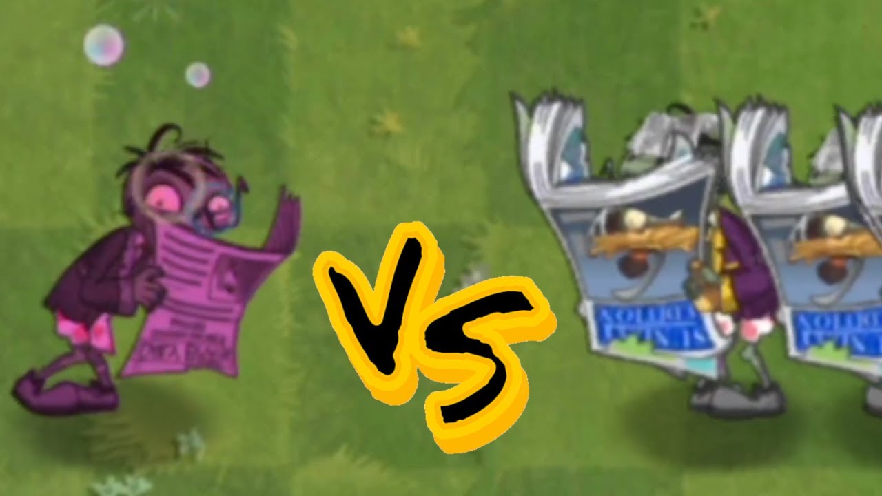 Extreme Newspaper Zombie vs All Zombies | Mronger