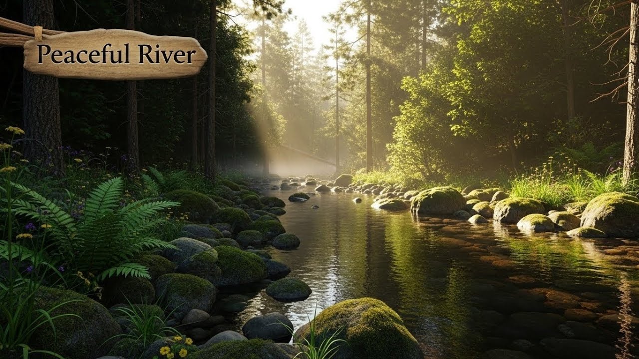 River Forest Soundscape 🌿🌊 Peaceful Nature Ambience for Deep Rest #2869