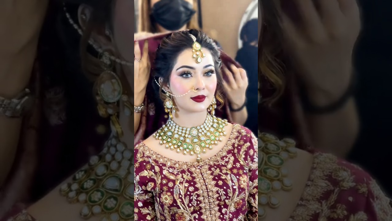 Bridal makeup for barat/makeup tutorial/makeup for wedding #fashion #makeup
