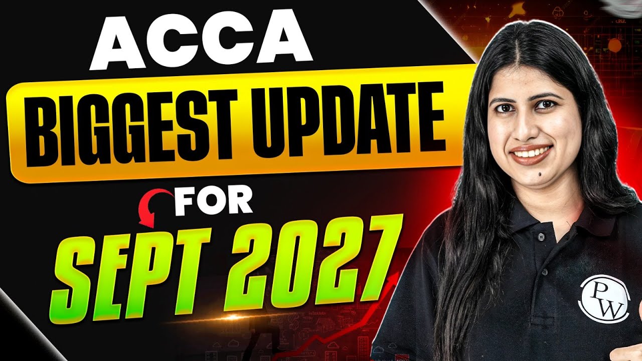 ACCA has made MAJOR changes 😱🔥New ACCA Structure!