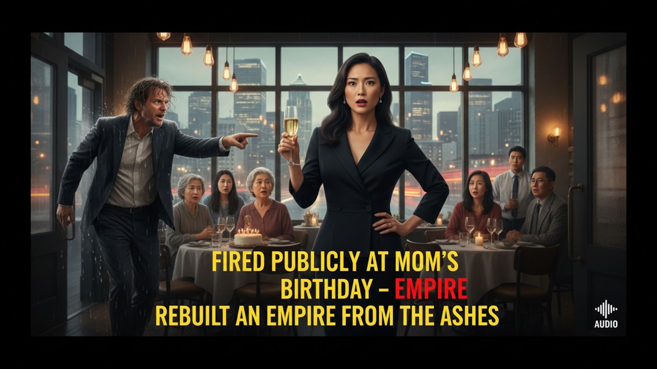 Boss Invades Mom's 65th Birthday to Fire Me – I Seize His Empire in 36 Hours