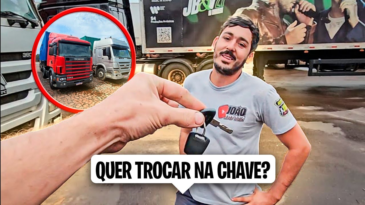 Vou troca o scania 124 em um sinotruck