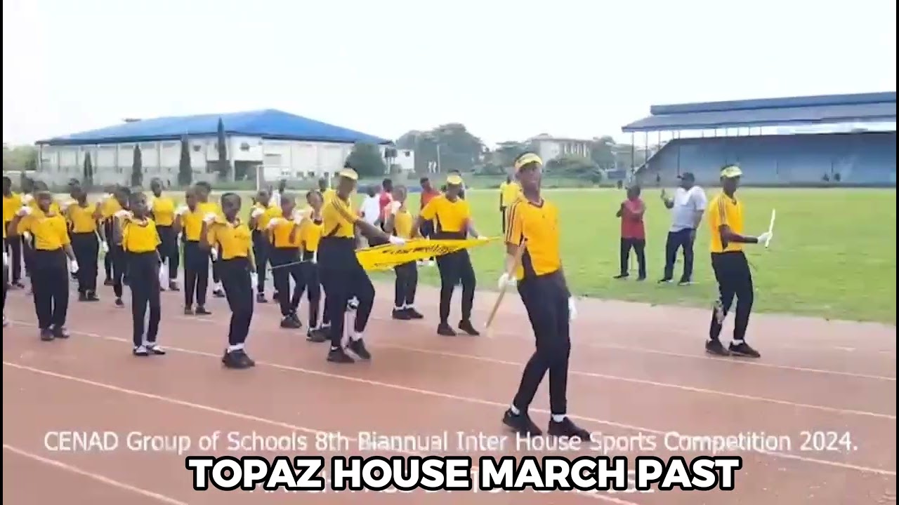 Topaz House March Past #interhouse #sports #marchpast