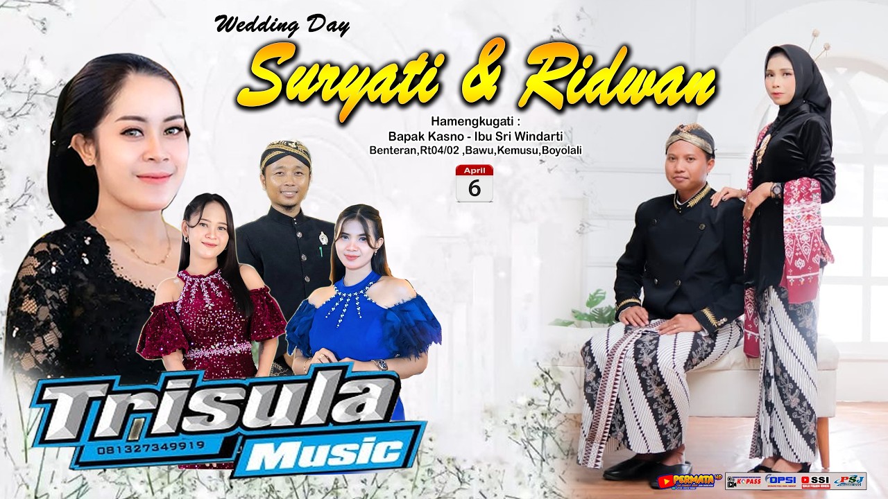 🔴#liveB3 - TRISULA Music | Wedding SURYATI & RIDWAN - Benteran 06/04/26 | #sekarmelati | PERMATA HD