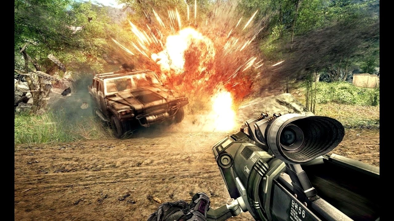 Crysis Warhead:  Ultra Gameplay