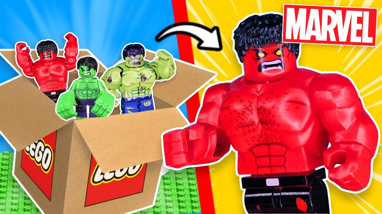 Unboxing LEGO HULK Mystery Minifigures…