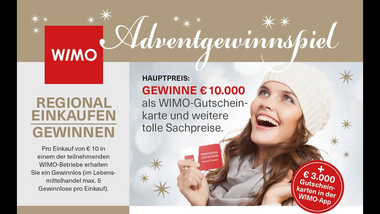 WIMO Adventgewinnspielverlosung 2025