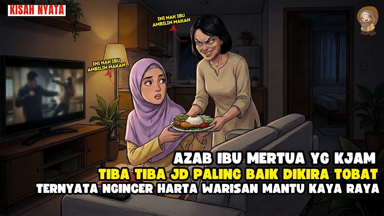 AZAB IBU MERTUA YG LICIK PURA PURA BAIK DEMI WARISAN MENANTU YG KAYA RAYA  II SINETRON AZAB