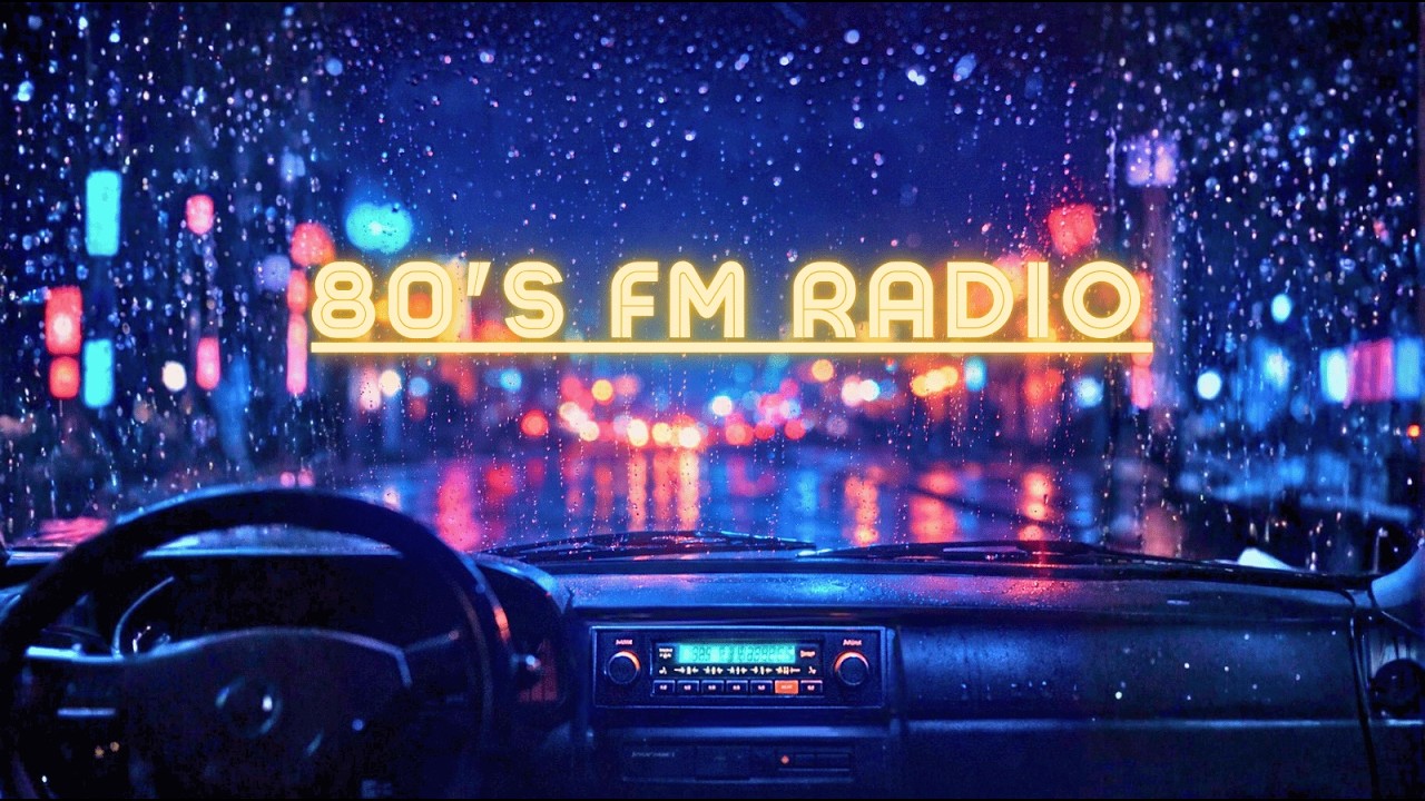 80s FM Radio &mdash; Late Night Retro FM | Nostalgic City Pop Atmosphere