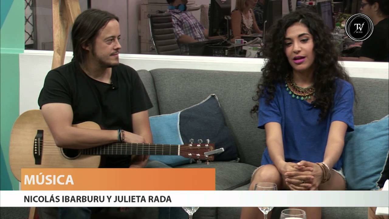 Julieta Rada y Nicolás Ibarburu en El Observador TV
