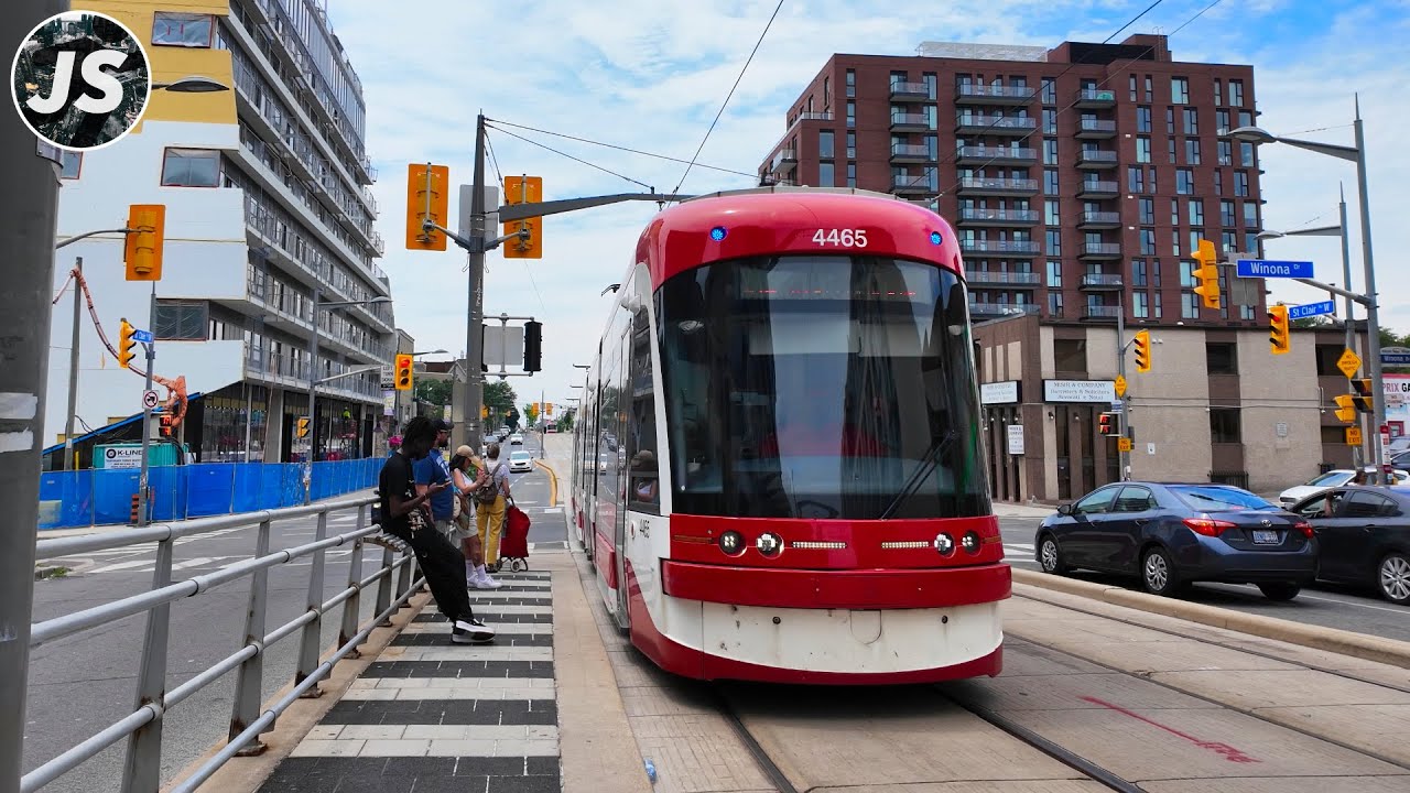 The 512 St Clair Streetcar Returns | Toronto Transit Ride (July 2024)