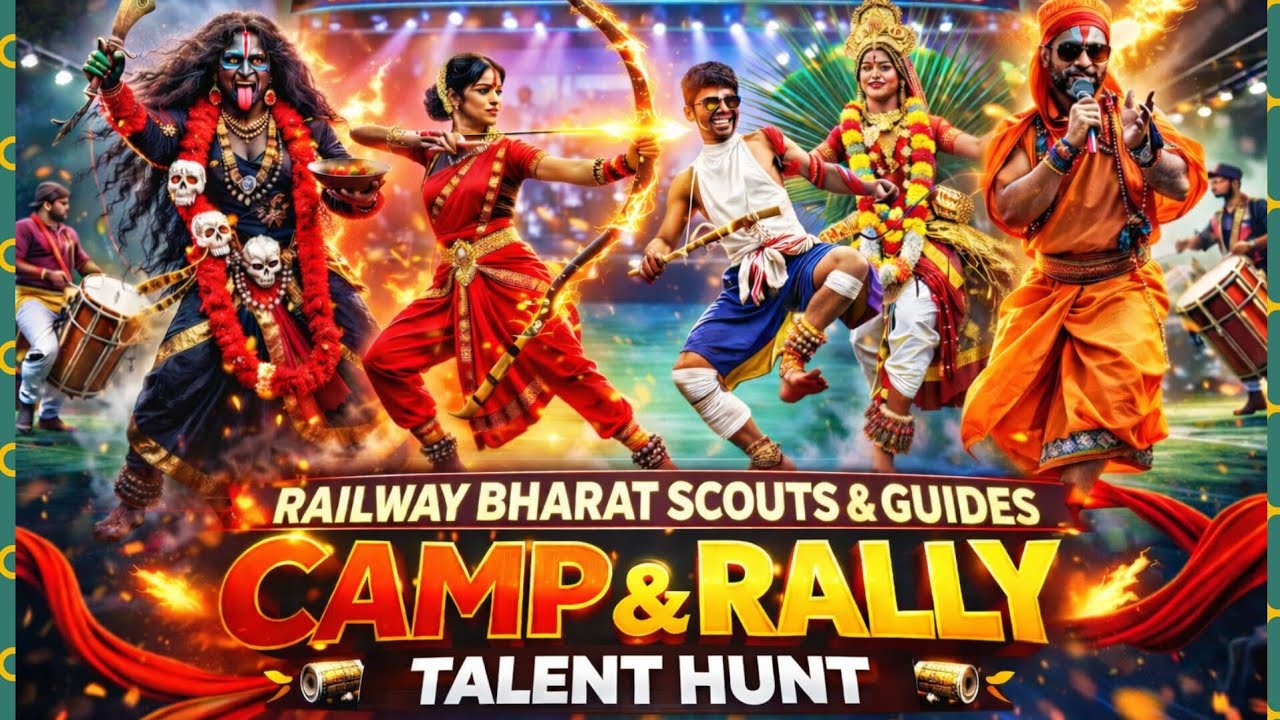 CAMP & RALLY TALENT HUNT || POWERFUL MYTHOLOGICAL DANCE SHOW  || SCOUT CAMP || DANCE ⚜️