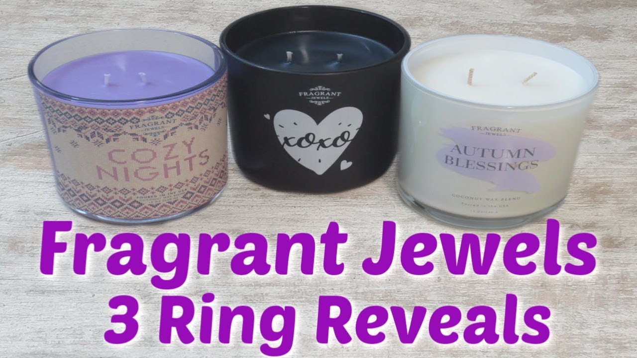 Fragrant Jewels 3 Ring Reveals - Mystery Box Candles!