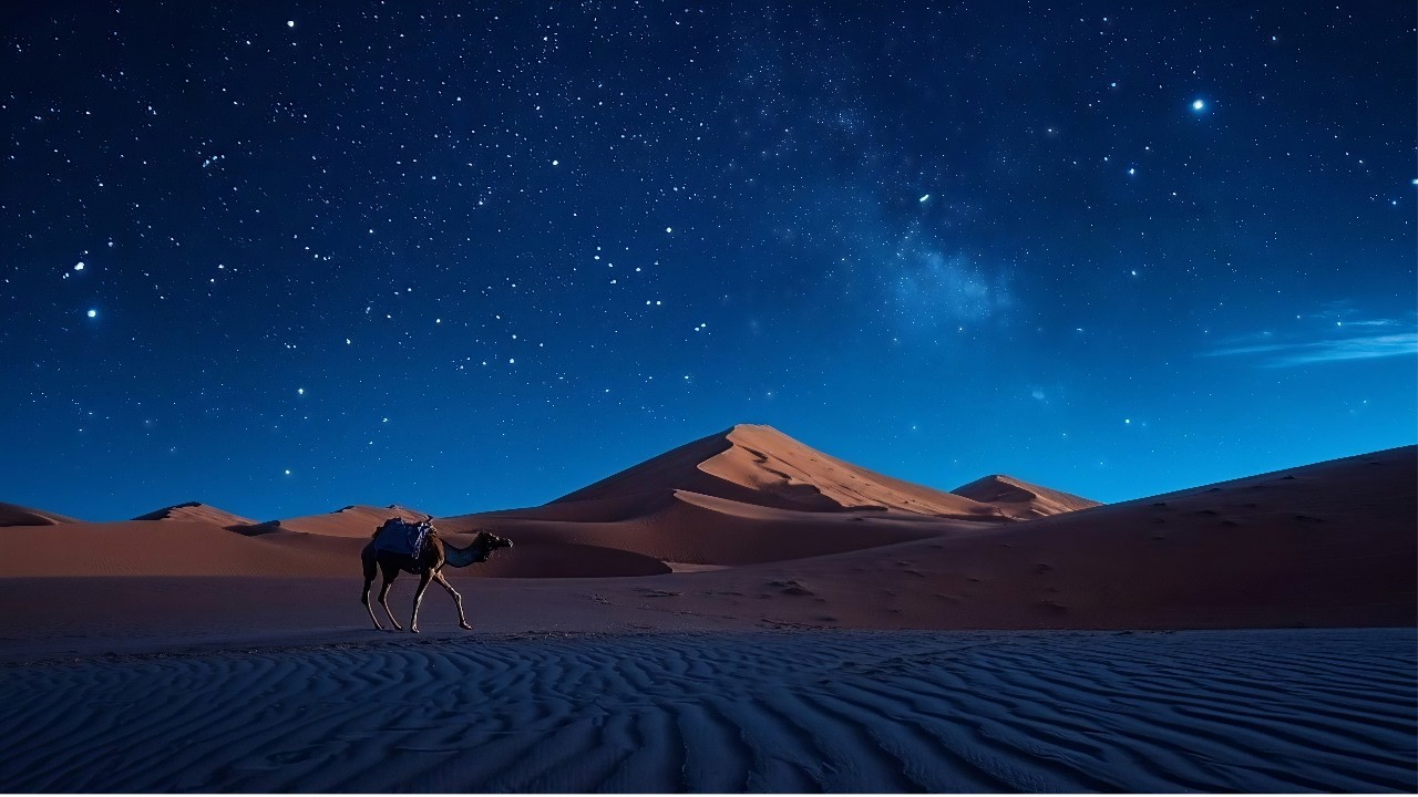 Achilles' Myrmidons - Desert Night Sky