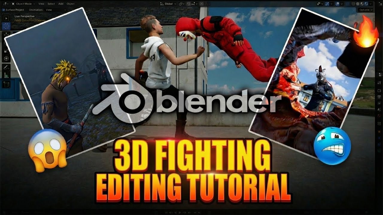 Free Fire 3D Fight Animation Tutorial 😱 Reels Editing for Viral Video