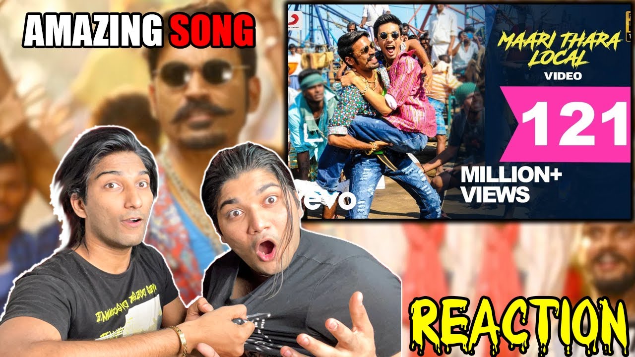 Maari Thara Local Video Reaction | Maari | Dhanush | Anirudh Ravichanderv| Kupaa Reaction 2.O