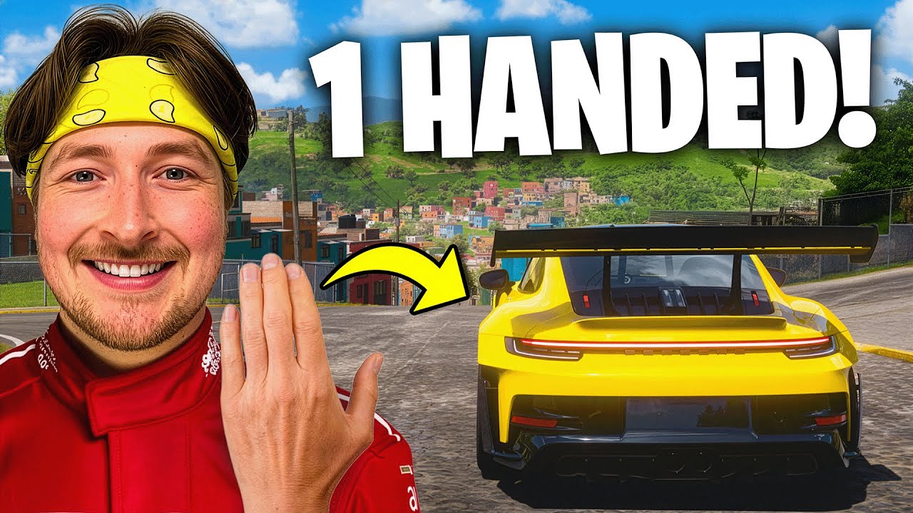 Forza, But We Can Only Play With One Hand!