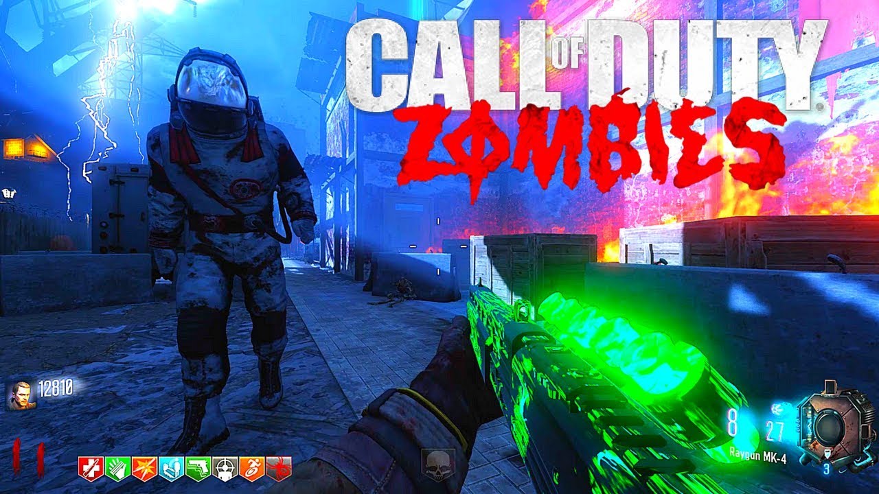 FULL EASTER EGG ENDING + RAYGUN MK4 & GOLDEN PPSH !!! - Portside ( BO3 Custom Zombies )