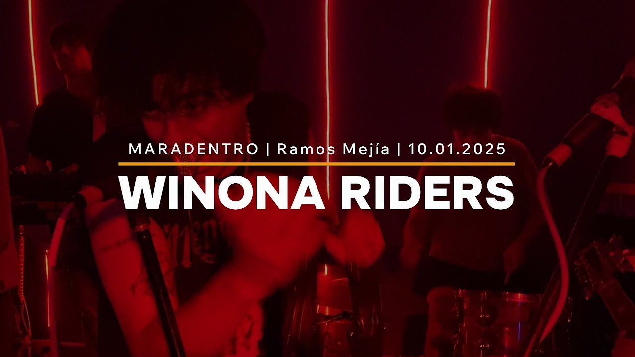 WINONA RIDERS | Show en Vivo en Maradentro, Ramos Mejía | 10 de Enero 2025