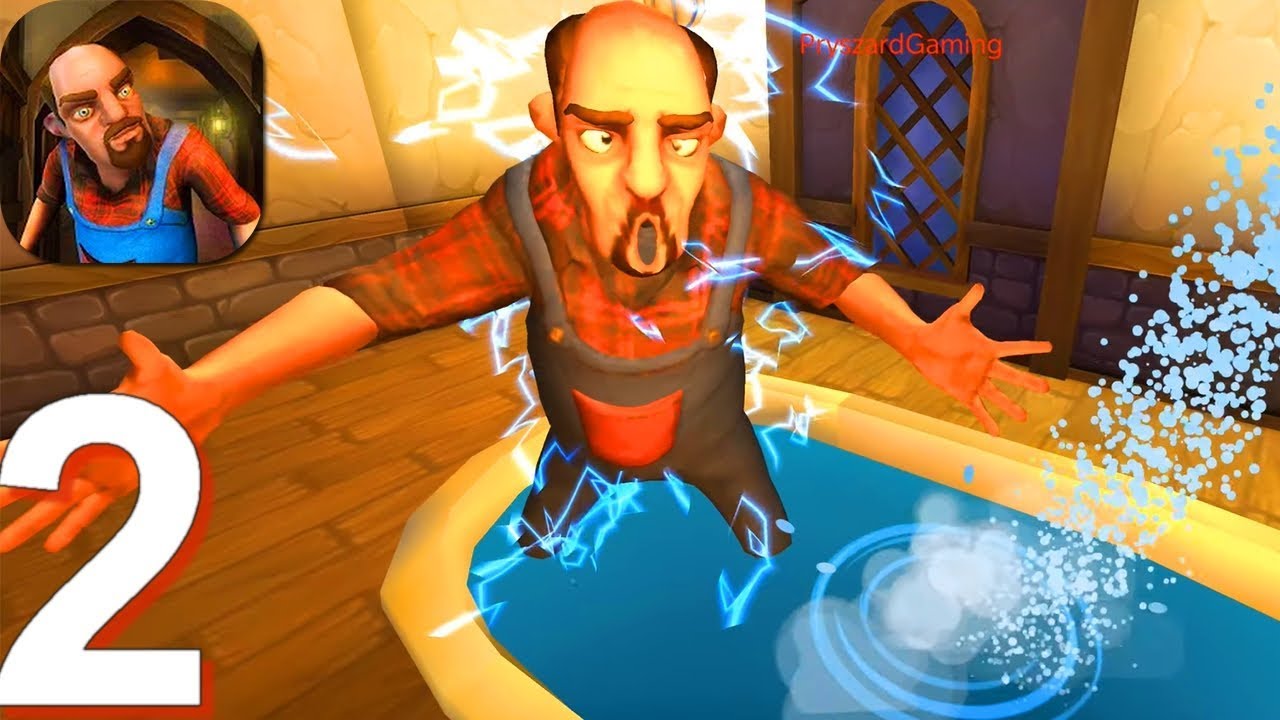 Scary Neighbor 3D - Gameplay Walkthrough Part 2 New Update New Levels  (Android, iOS)