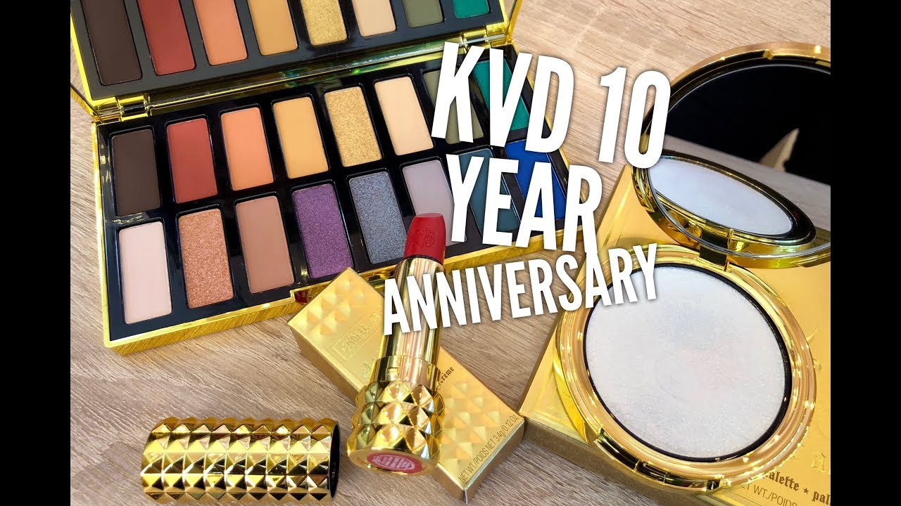 Kat Von D 10 Year Anniversary Collection: Overview & Tutorial