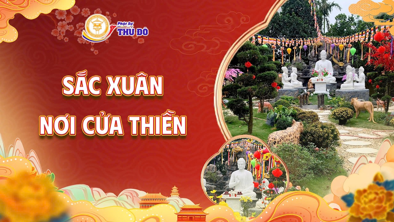 Sắc xuân nơi cửa thiền