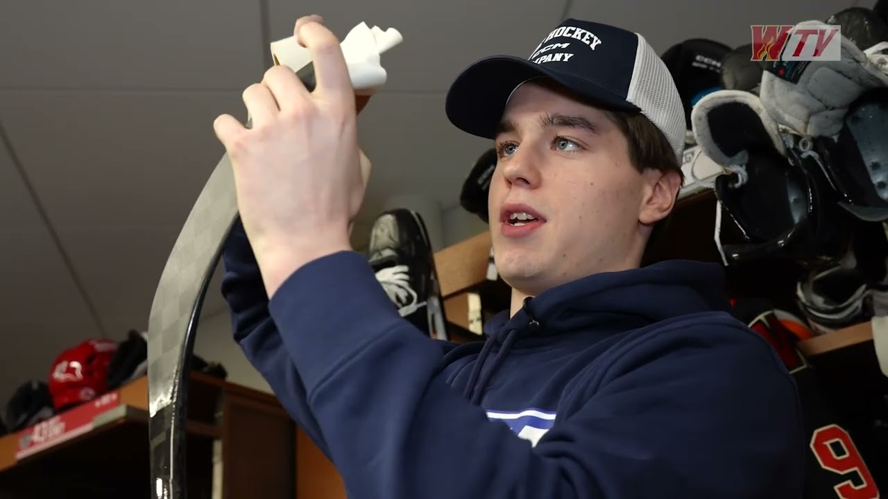 Matvei Gridin Locker Room Tour Ahead Of All Star Challenge