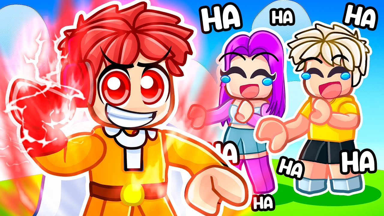 Я притворялся нубом в PUNCH SIMULATOR, а потом стал СИЛЬНЕЙШИМ в Roblox!