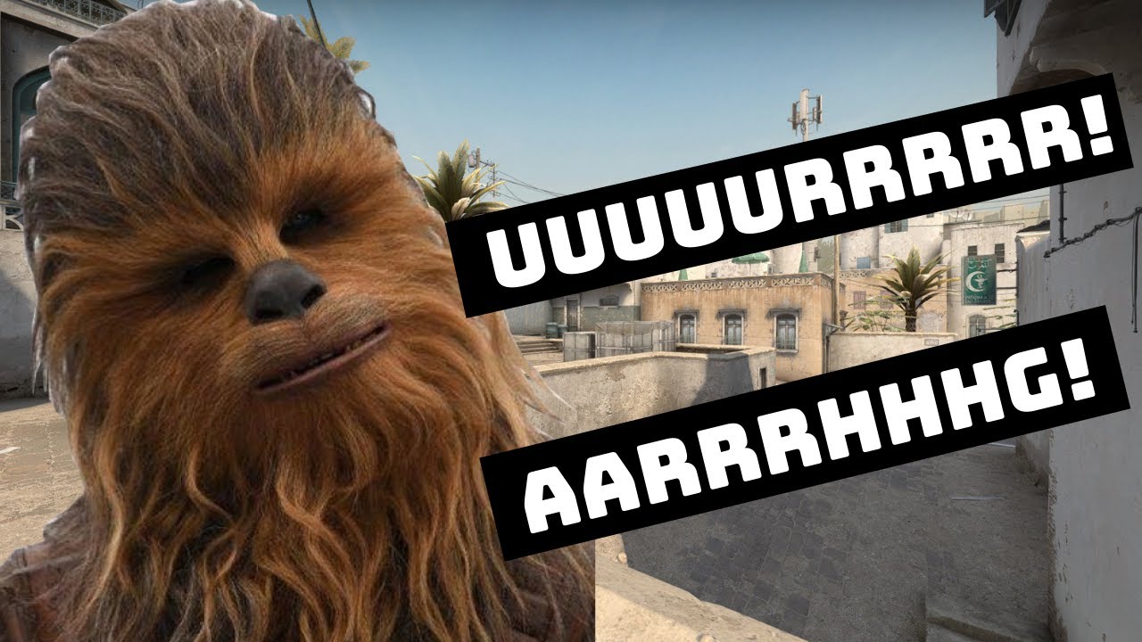 CHEWBACCA JOGANDO CS:GO