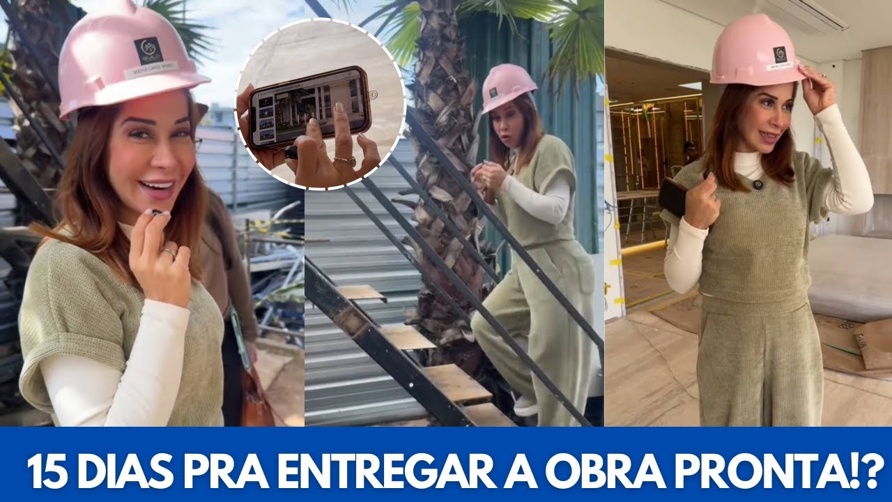 Maira Volta de VIAGEM e MOSTRA as ATUALIZAÇÕES DA OBRA