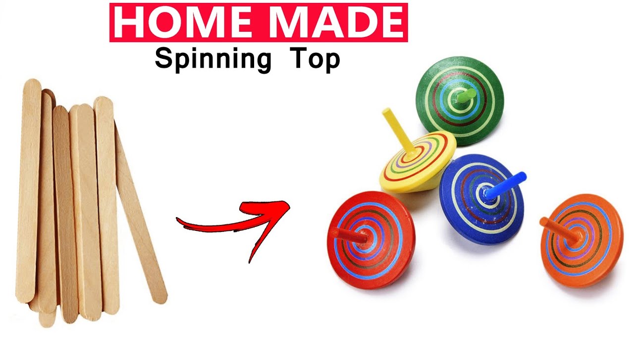 how to make spinning top | how to make spinning top at home |
