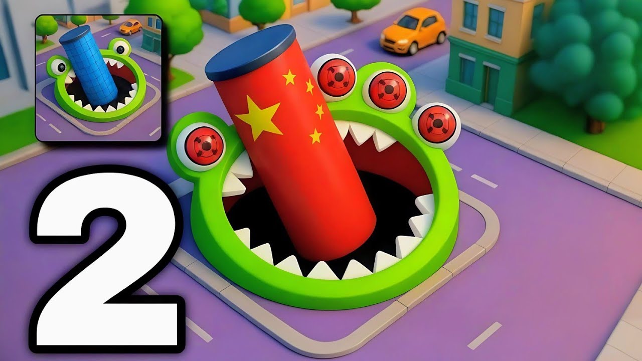 Hole.Io Gameplay Part 2 - Walkthrough (Android / IOS) 