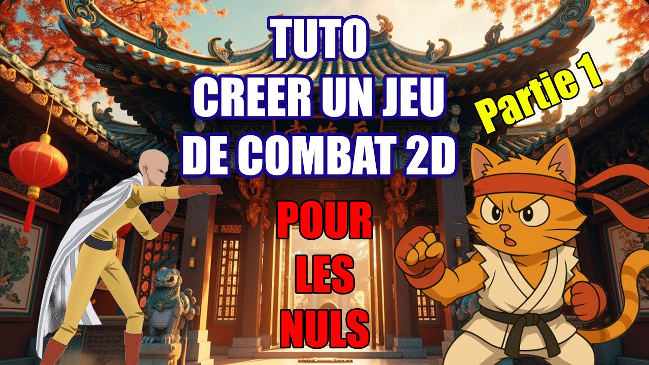 Cr&eacute;er un jeu de combat 2D pour les nuls part 1