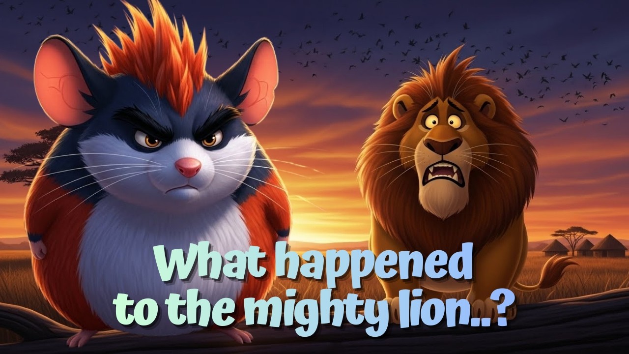 The Day a Mouse Became a Hero 🐭🦁