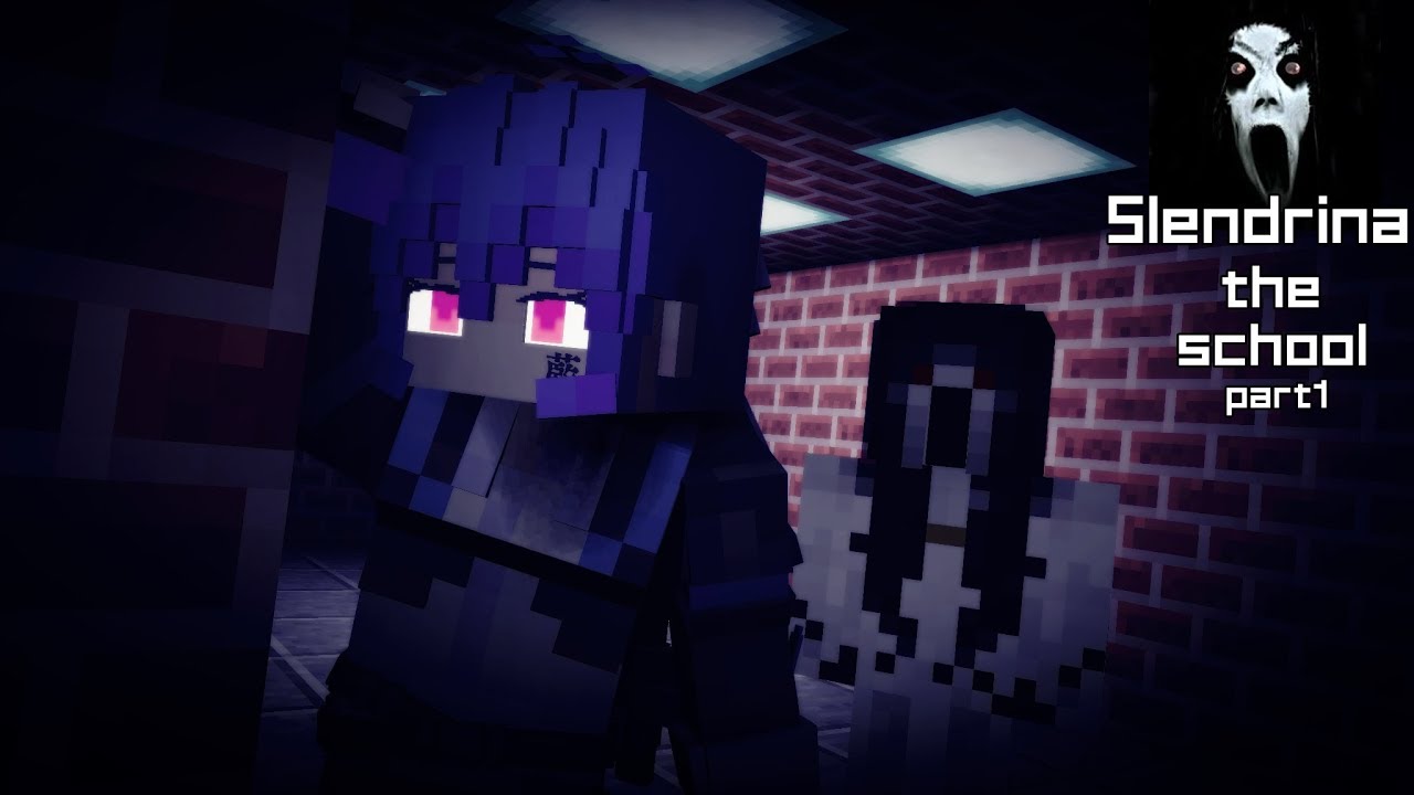 slendrina the school Horror game survival part1 [Minecraft animation]