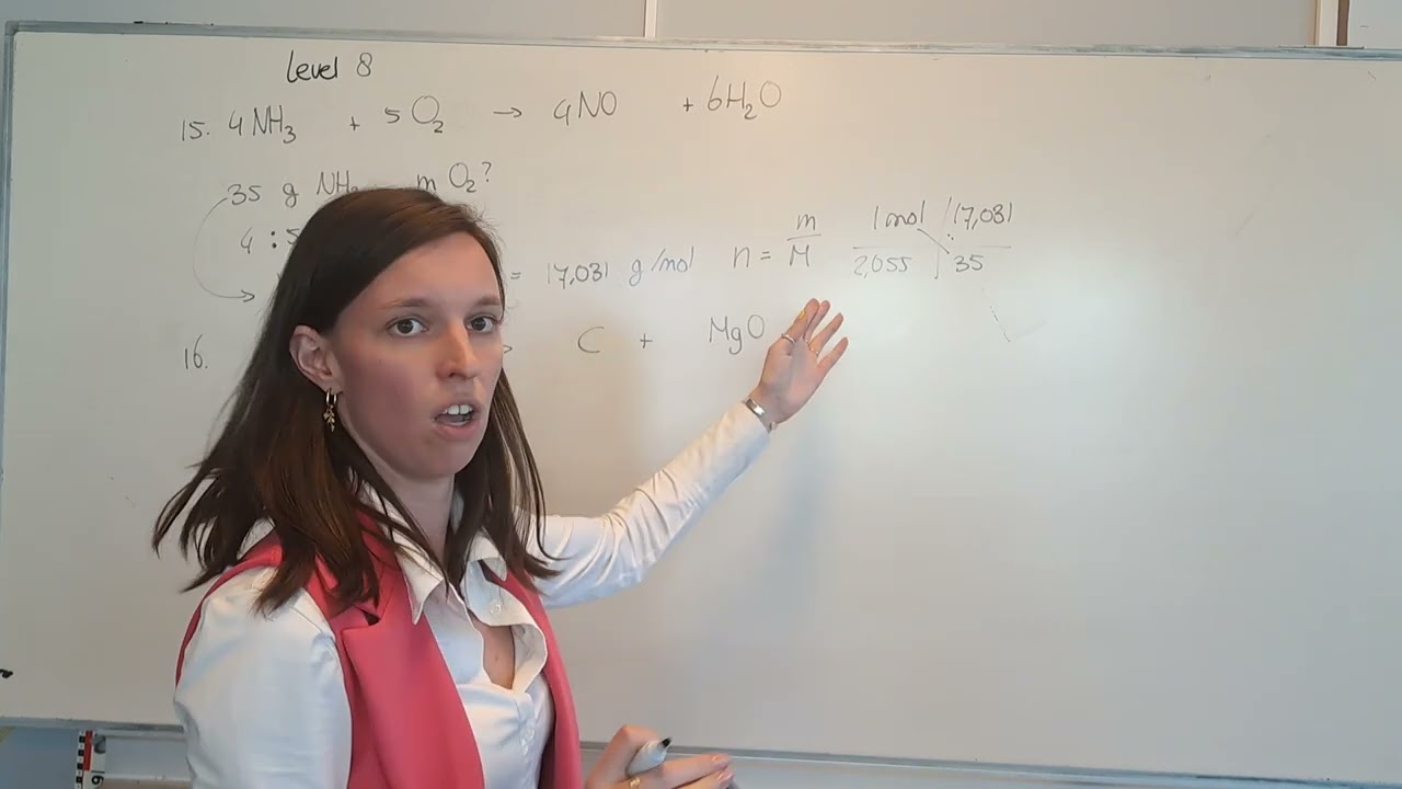 Chemisch rekenen HAVO-VWO-3 - Level 8