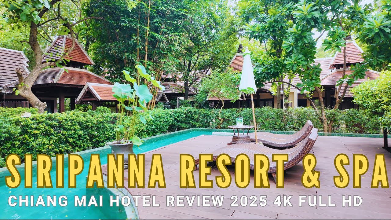 Siripanna 5 Star Resort Chiang Mai 🇹🇭 2025 4K Review 🌿 $30 Luxury Stay with a World Class Spa?