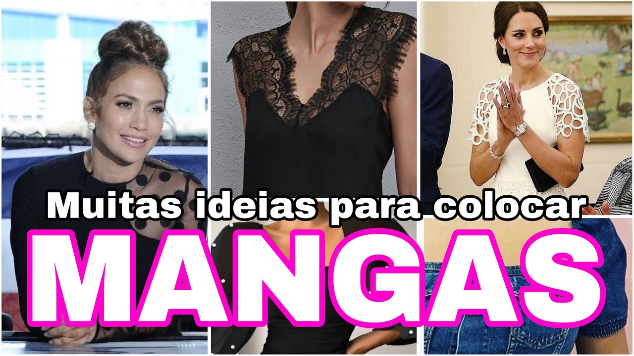 renove seu guarda roupa / como colocar manga em roupa sem /