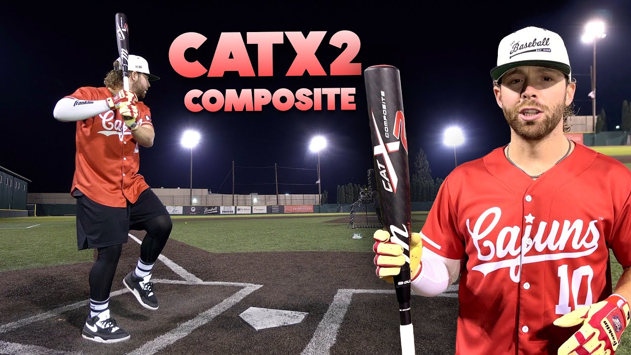 Удары с битой Marucci CATX2 COMPOSITE 2025 года | Обзор бейсбольной биты USSSA
