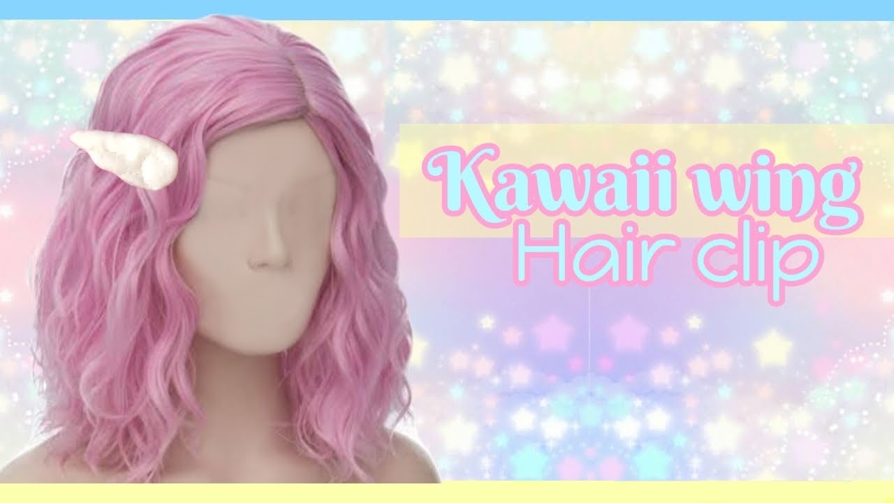DIY Kawaii Wing Hair Clip