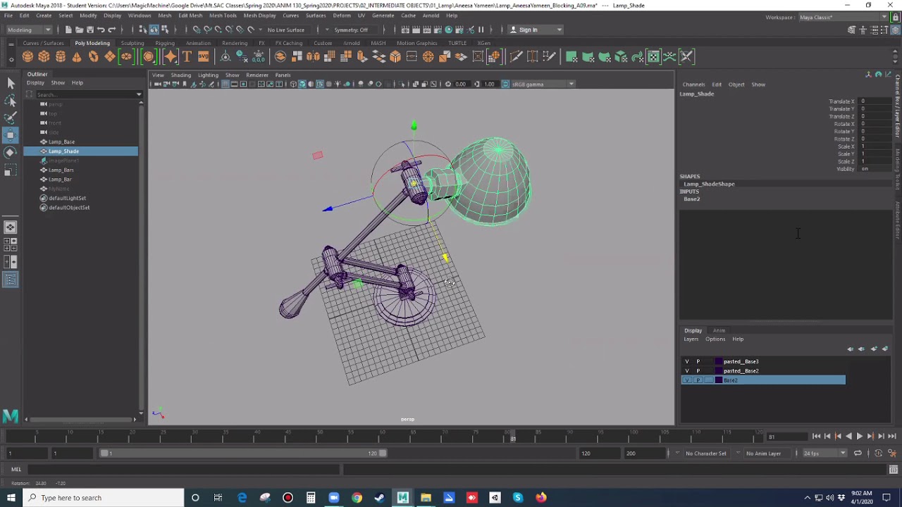 Maya Hierarchy Demo